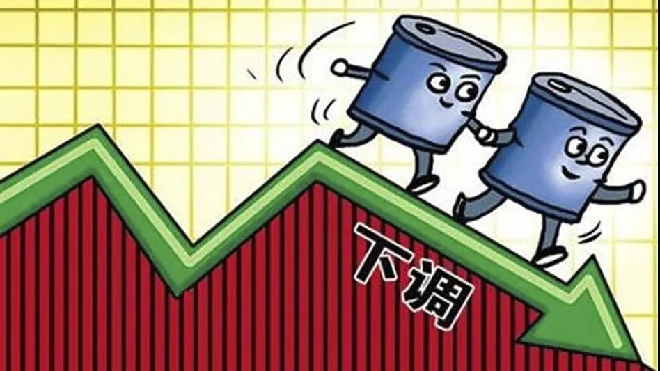 最大跌幅，明晚油價下調(diào)約940元/噸，折為0.72－0.81元/升